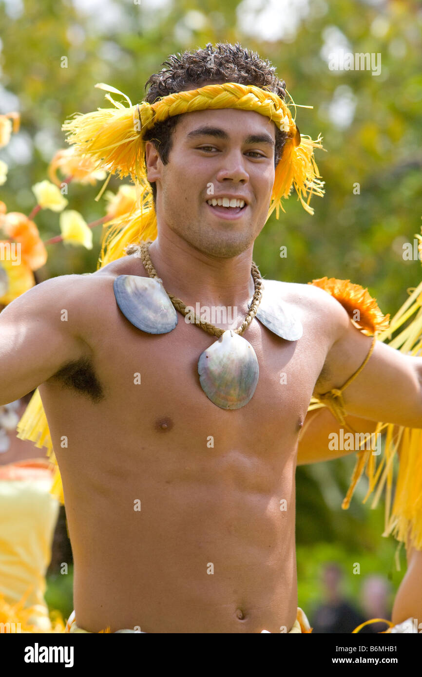 Hula skirt man hi-res stock photography and images - Alamy