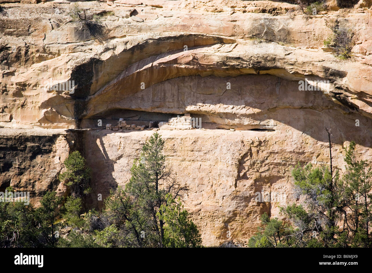 Site 634, Mesa Verde National Park in Colorado, USA Stock Photo