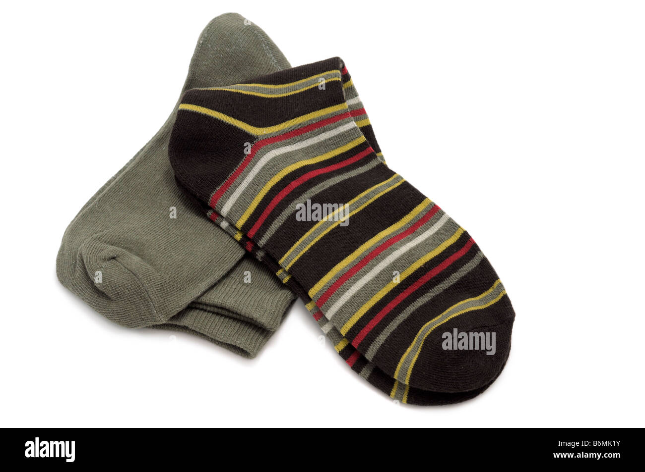 Two Pairs of Socks Stock Photo Alamy