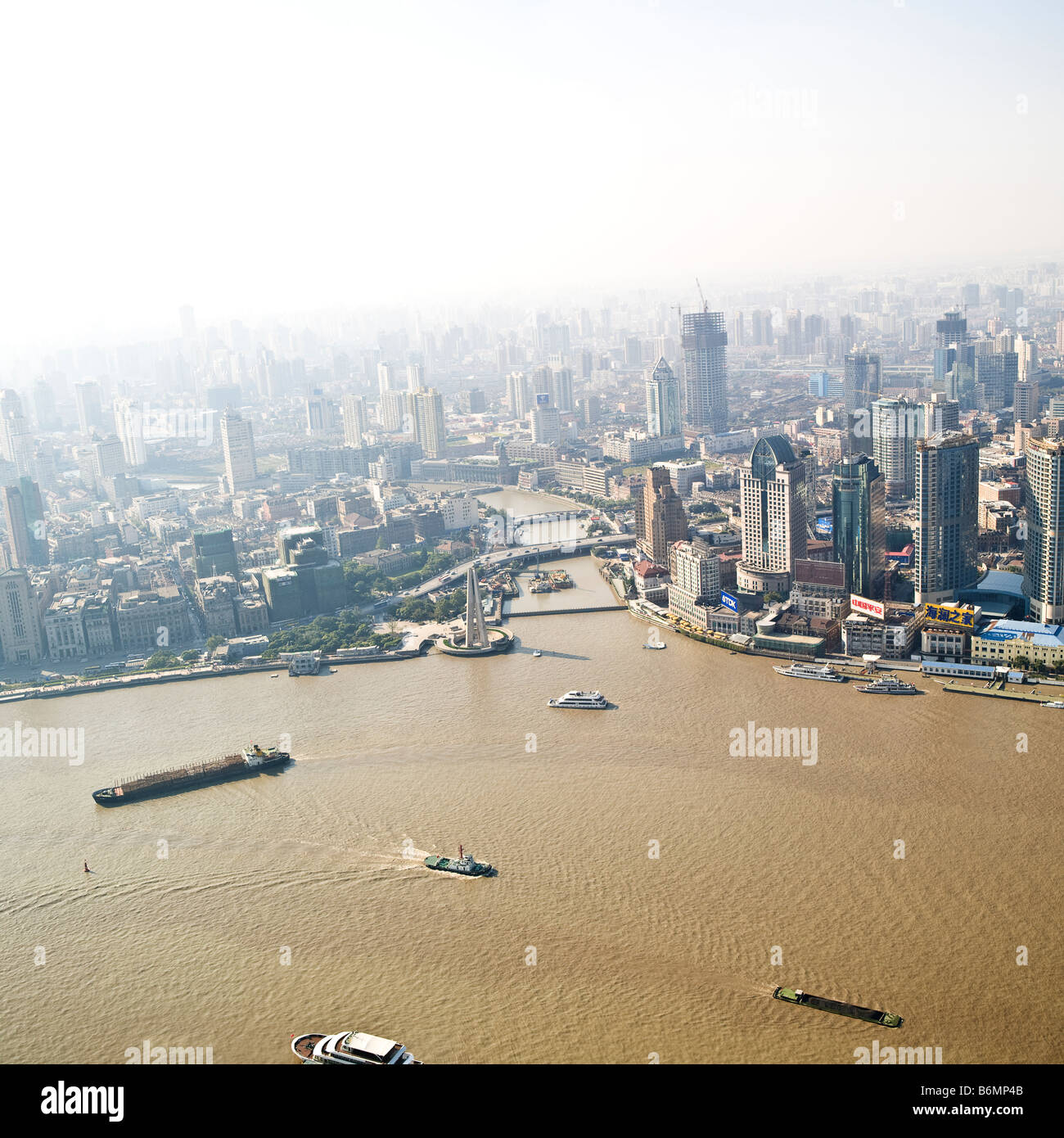 Shanghai aerial hi-res stock photography and images - Alamy