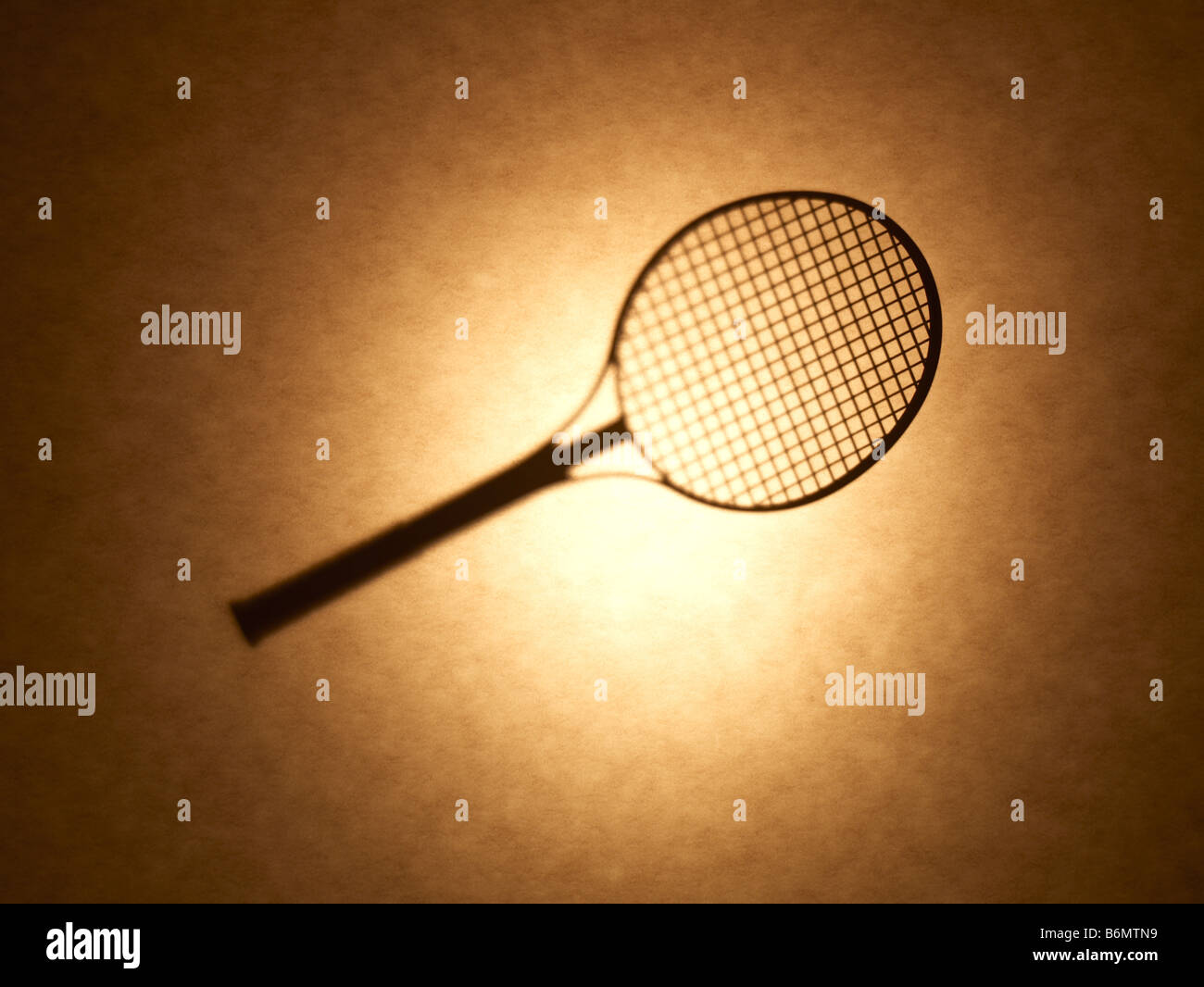 Tennis Racket Stock Photo