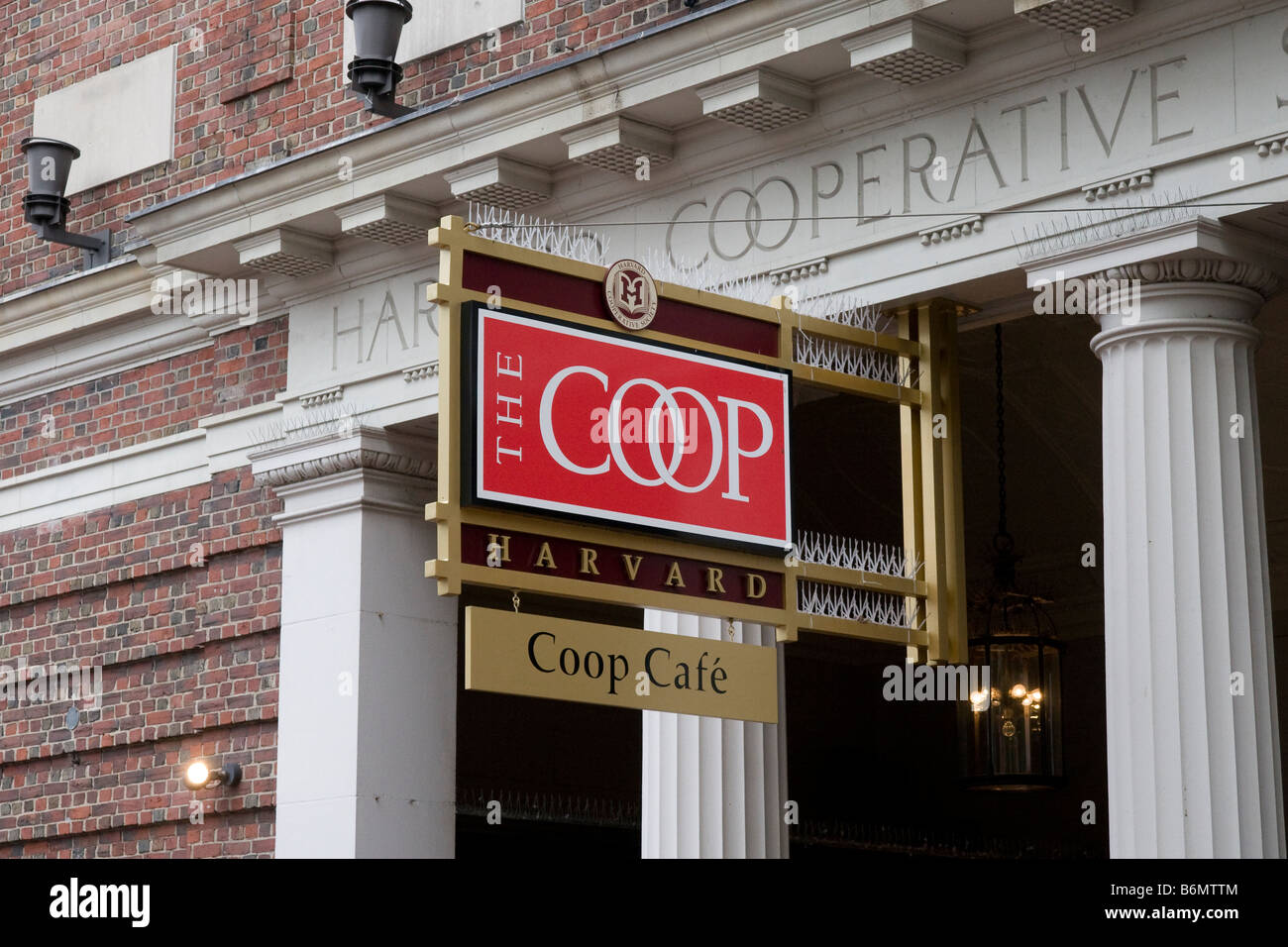 Harvard Coop Cambridge MA New England USA Stock Photo Alamy