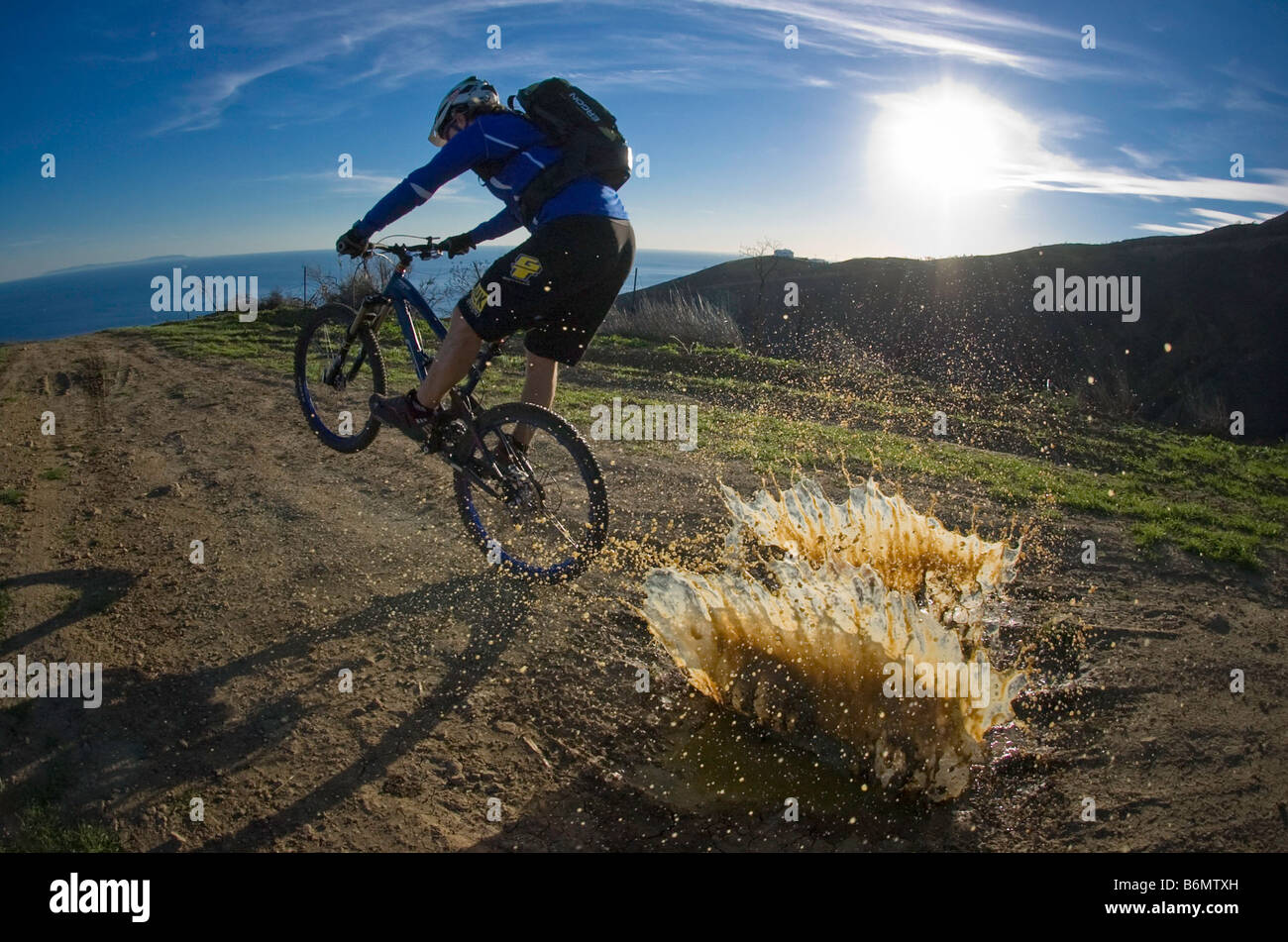 Bike trials champion and freeride mountain bike pioneer, Hans Rey ...