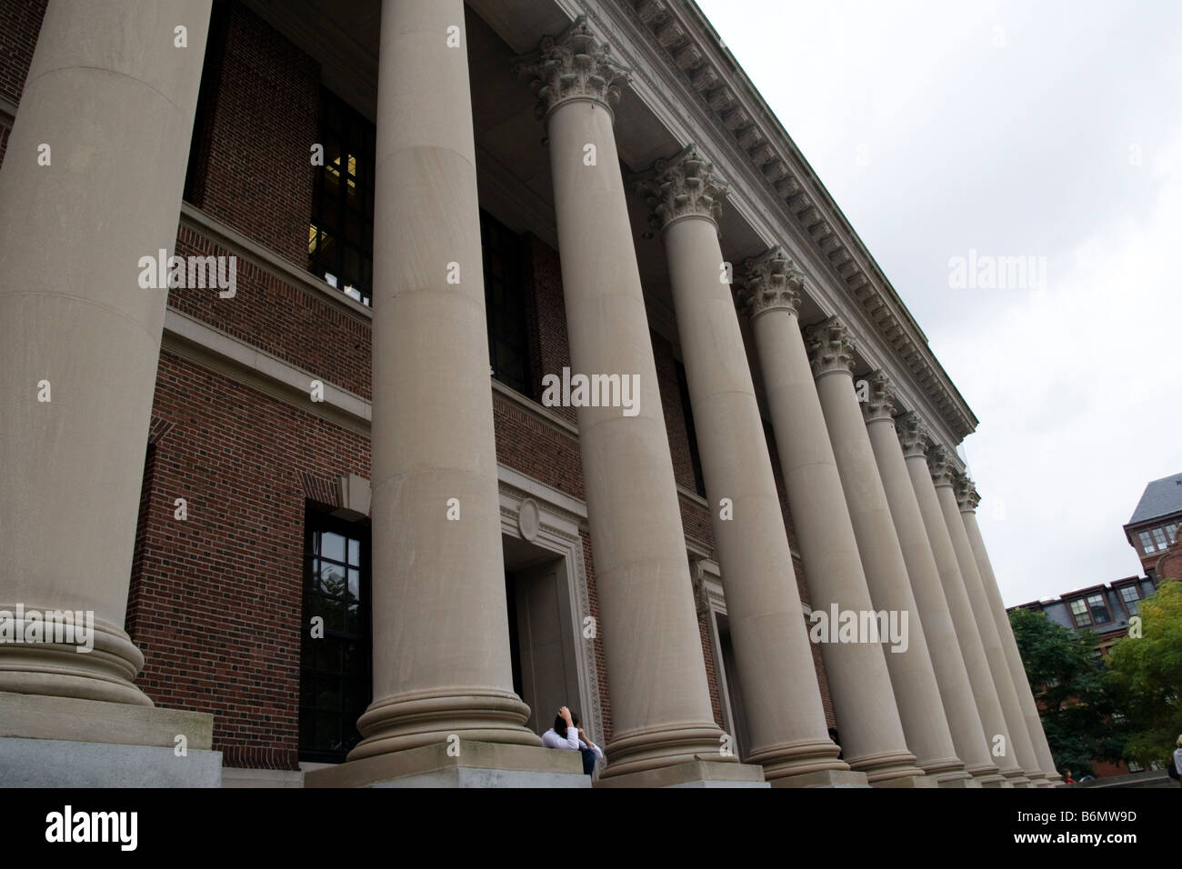 The Widener Library Harvard Yard Harvard University Cambridge MA ...