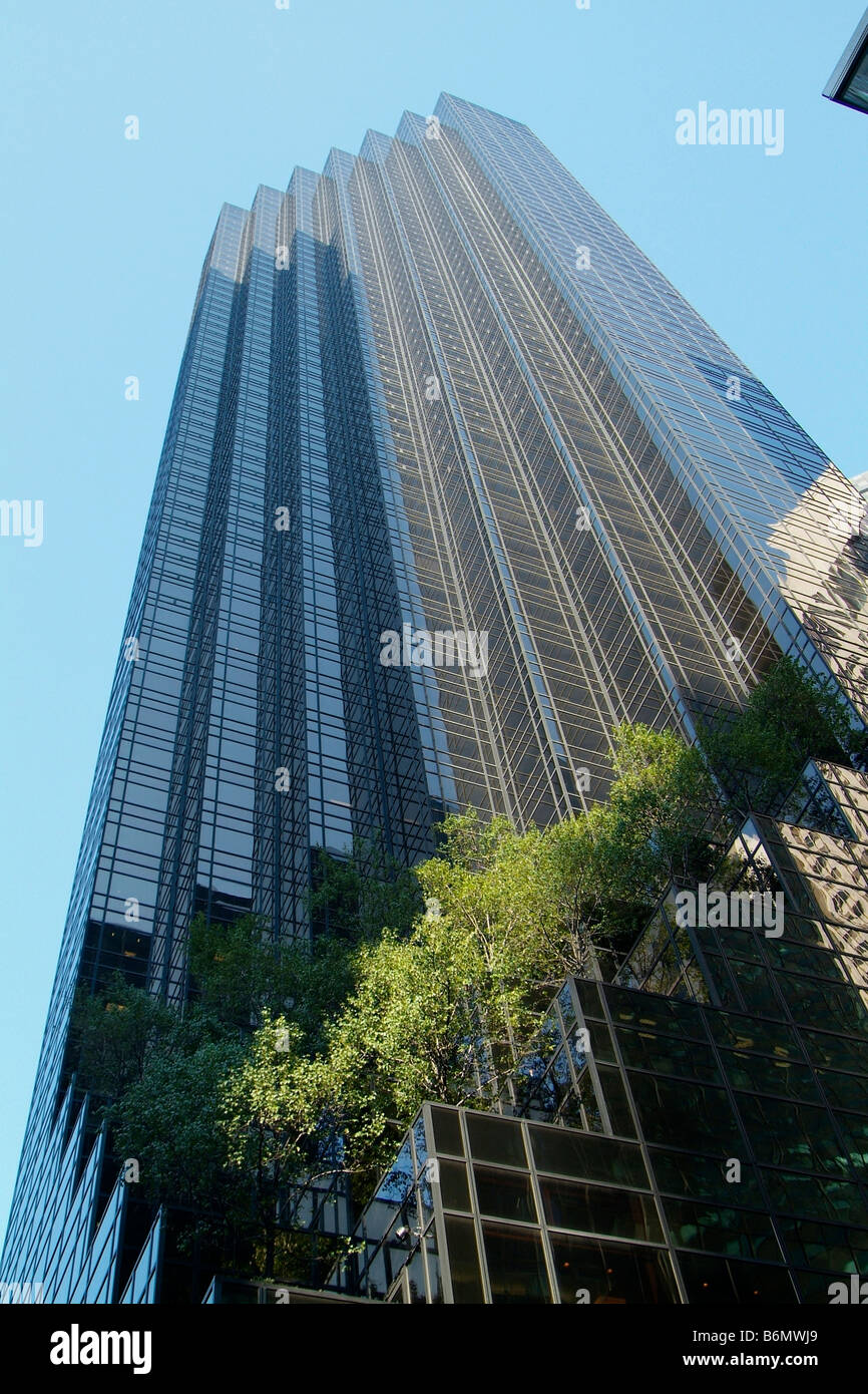 Trump Tower, Rockefeller Plaza, New York, USA Stock Photo