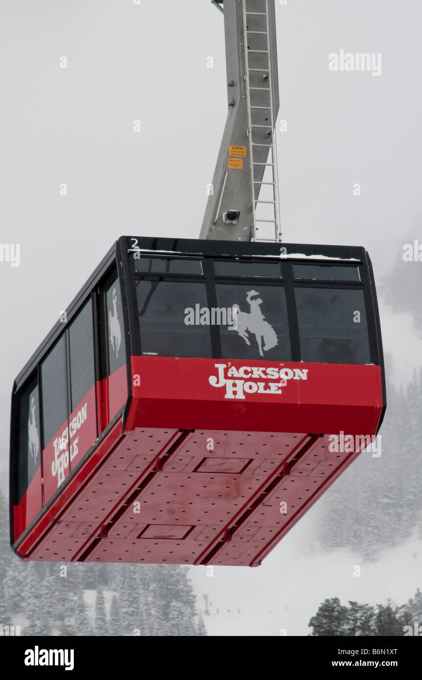 Jackson Hole Aerial Tram up Rendezvous Mountain, Jackson Hole Mountain