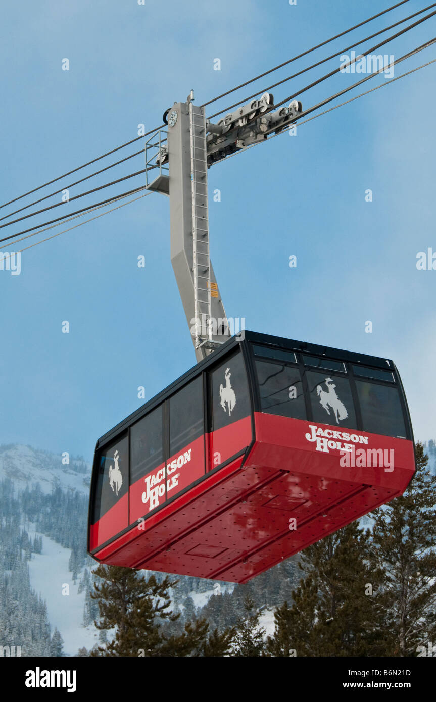 Jackson Hole Aerial Tram up Rendezvous Mountain, Jackson Hole Mountain