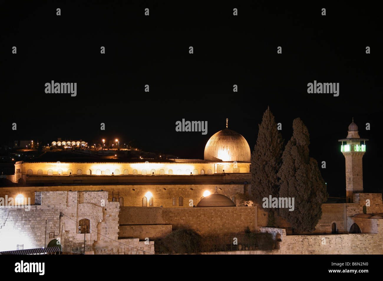 Al-Aqsa Mosque, Jerusalem, Israel Stock Photo