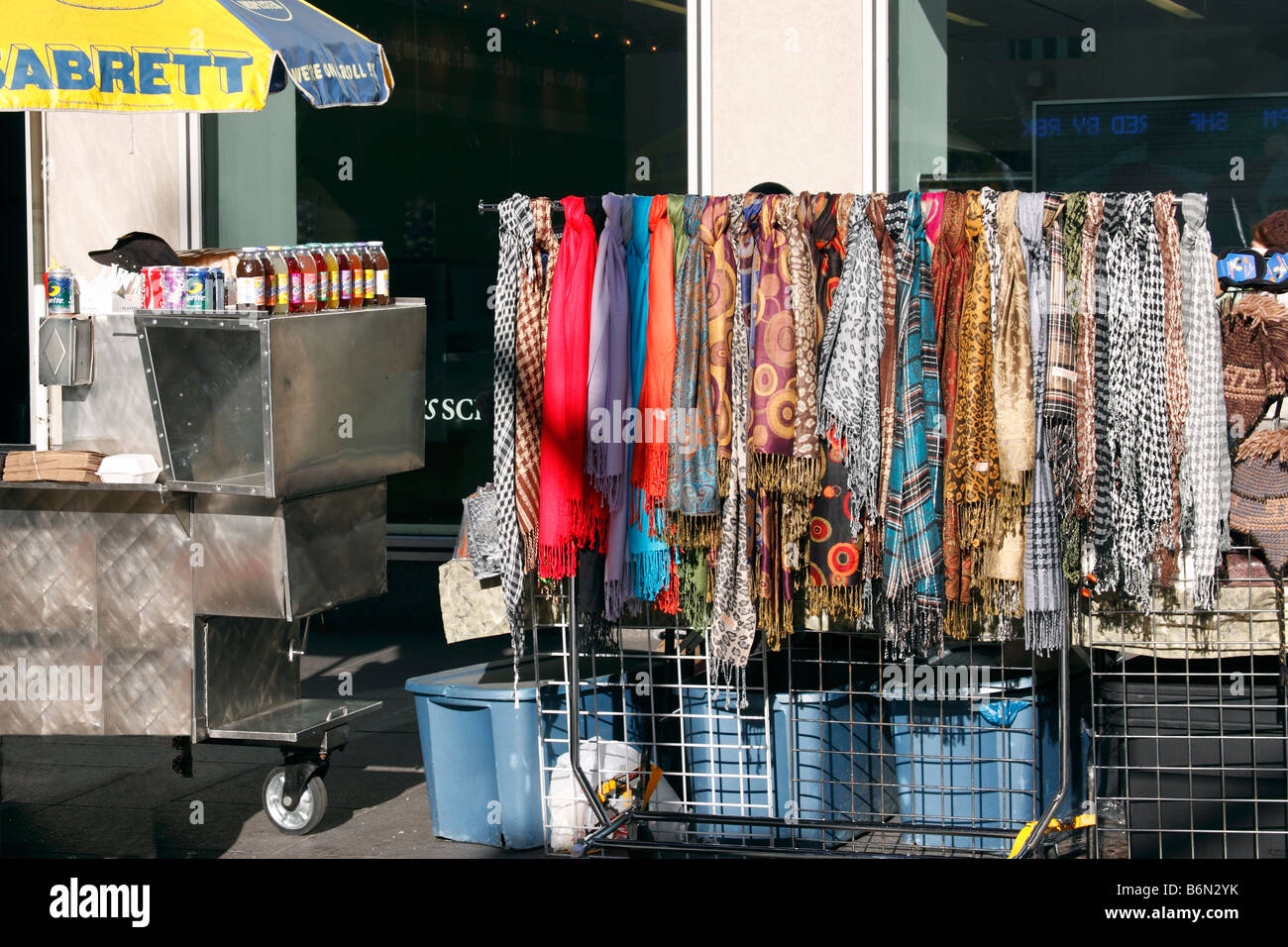 street vendors, New York City, USA Stock Photo