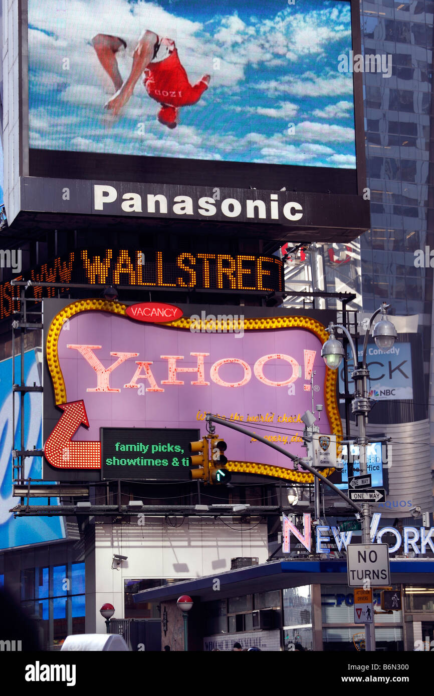 1 Times Square, New York City, USA Stock Photo