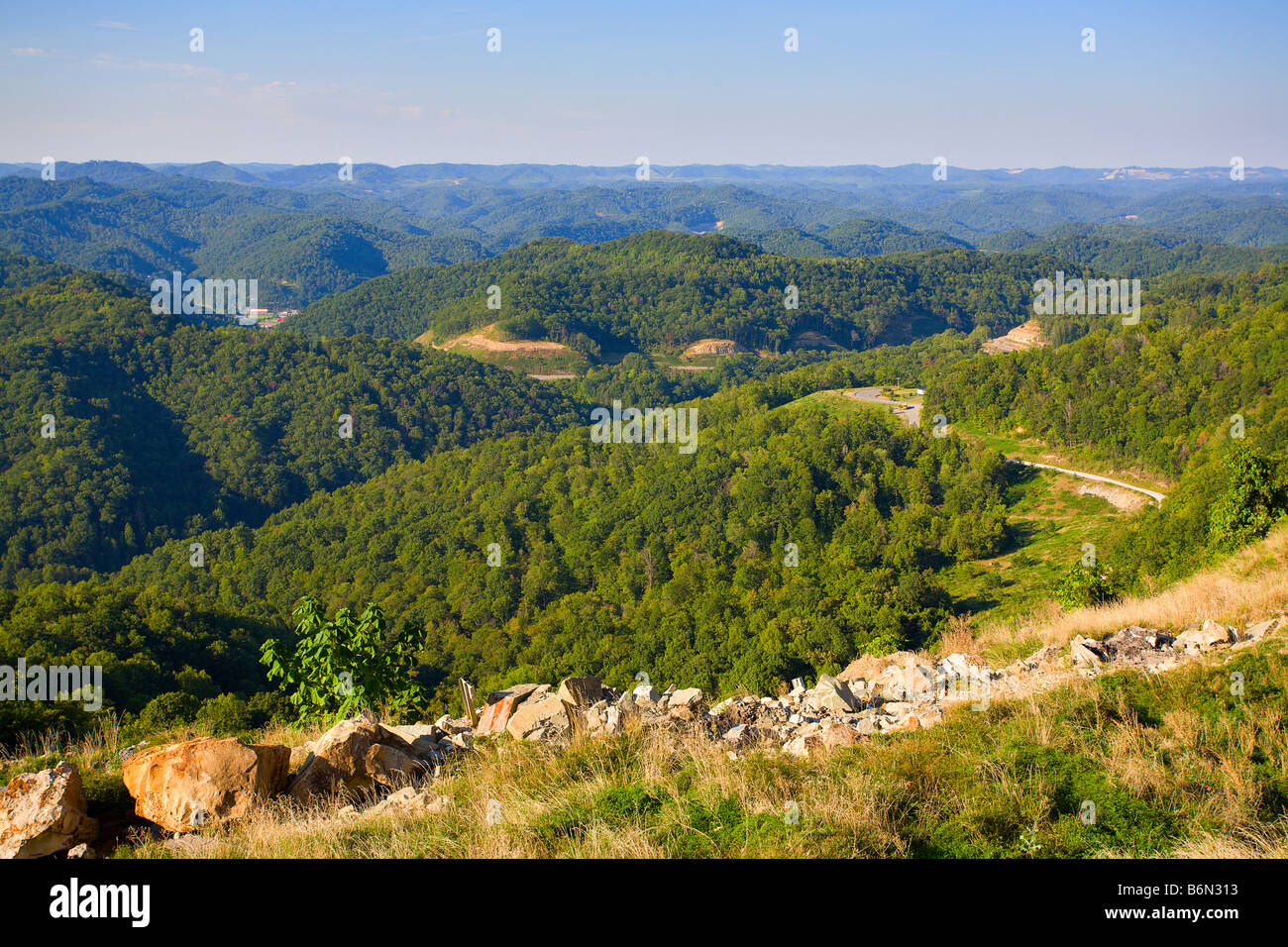 Smokey Mountains in Kentucky Stock Photo Alamy