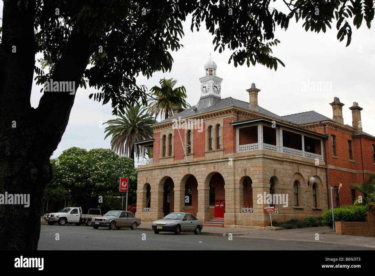 Australian Post Office building in Grafton,New South Wales, Australia Stock Photo