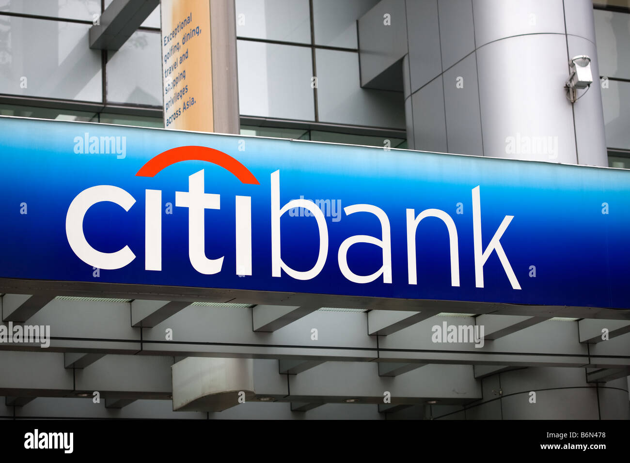 Citibank in Kuala Lumpur Stock Photo