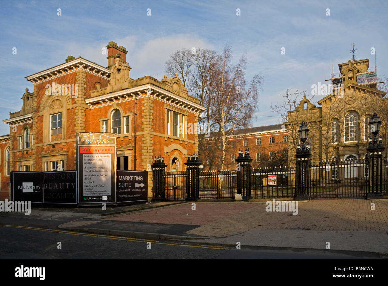 Didsbury Gate luxury apartment conversion of the former Withington