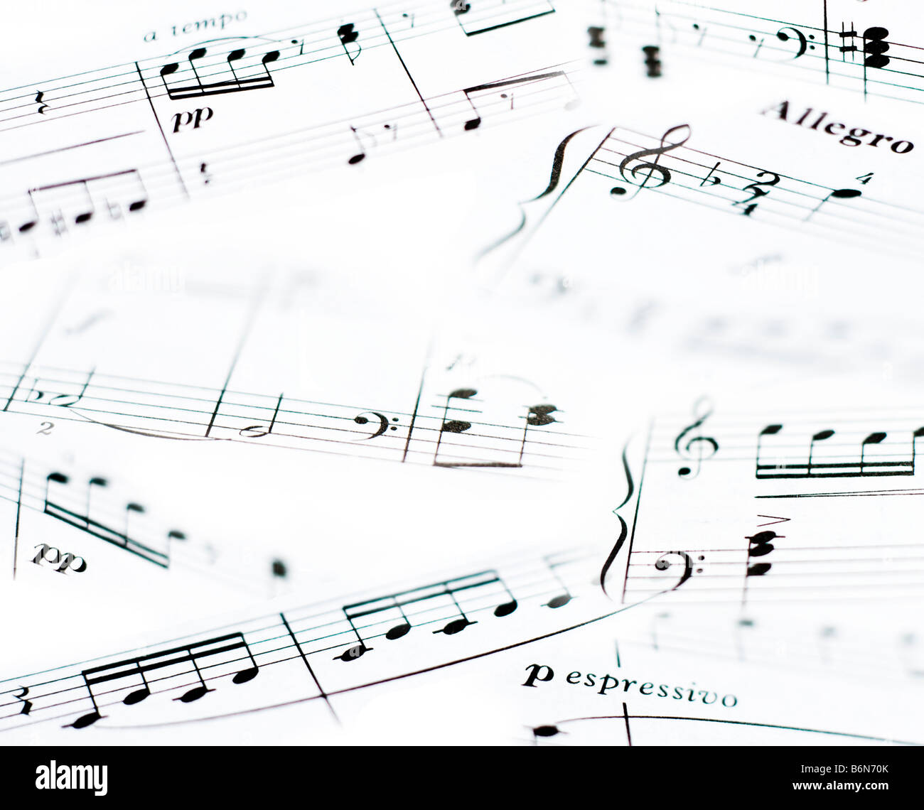 Music, Musical Notation Stock Photo