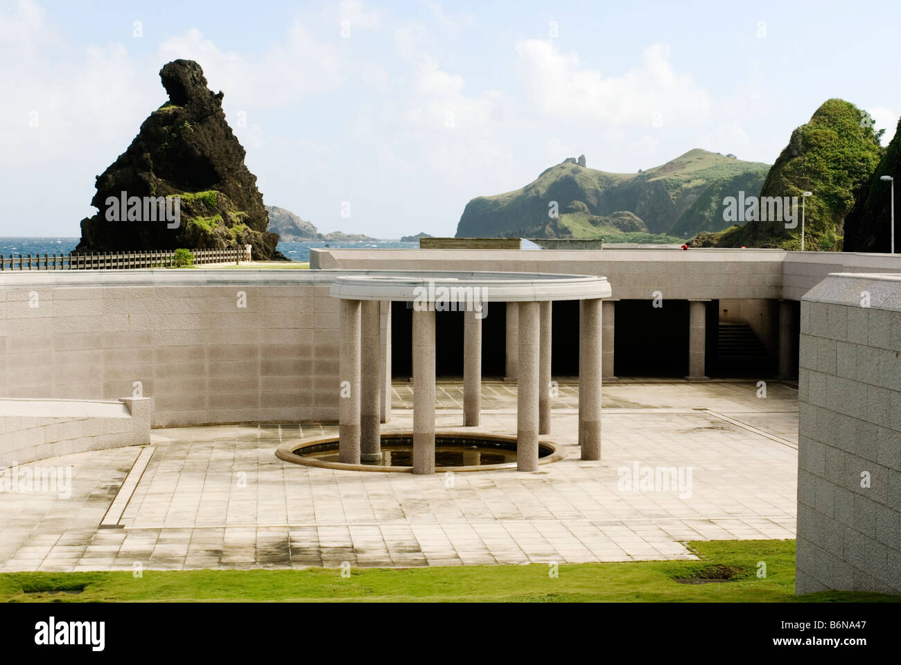 Human Rights Memorial Park, Green Island, Taiwan Stock Photo