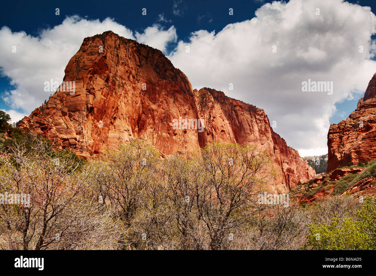 Kolob Canyon Stock Photo