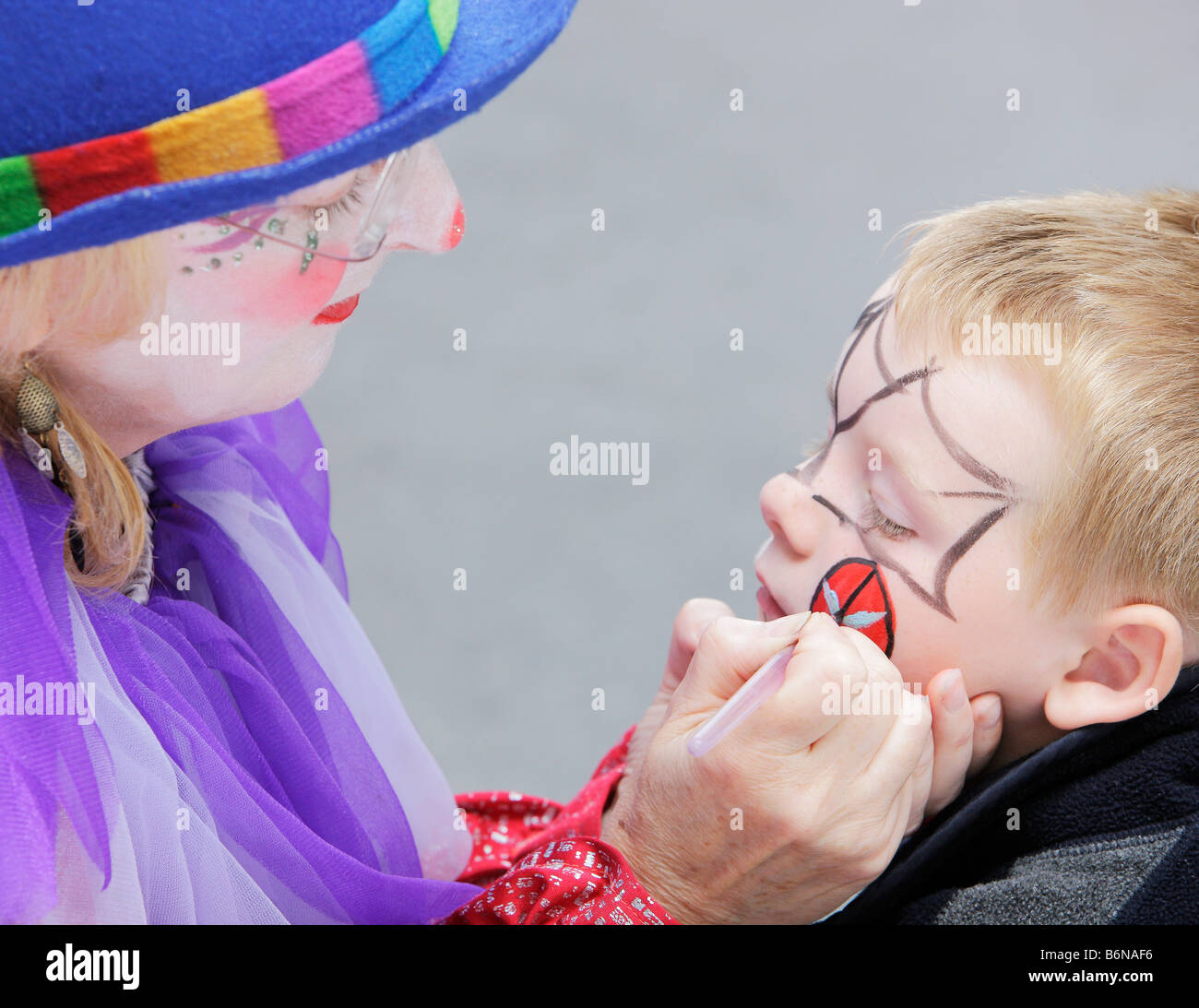 face painting Stock Photo