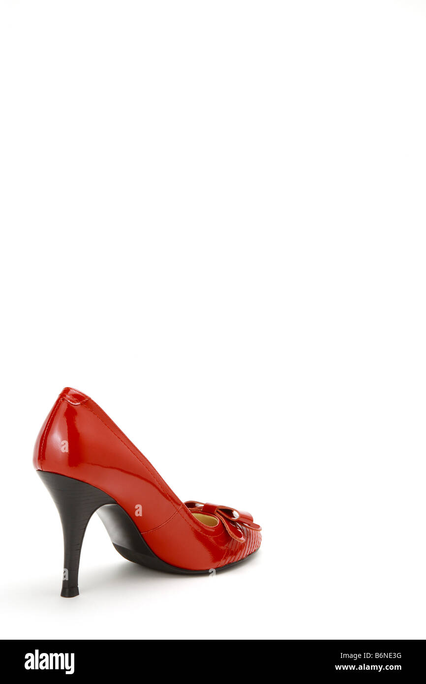 High heel shoe close up Stock Photo Alamy