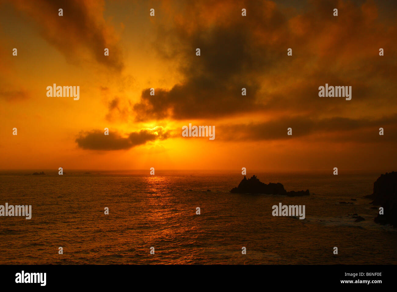 Lands End, Cornwall Stock Photo Alamy