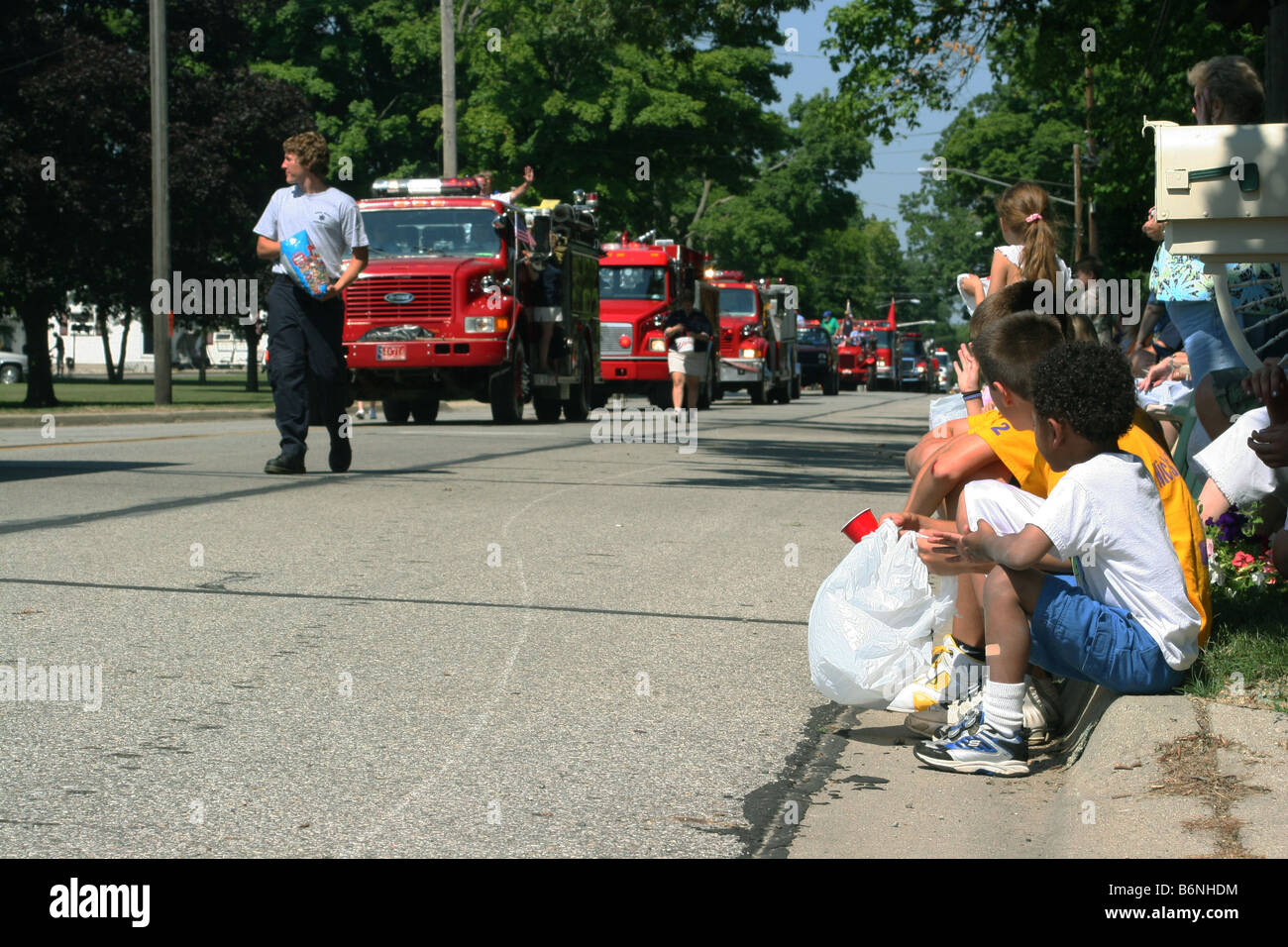Parade, Elsie, Michigan USA Stock Photo Alamy