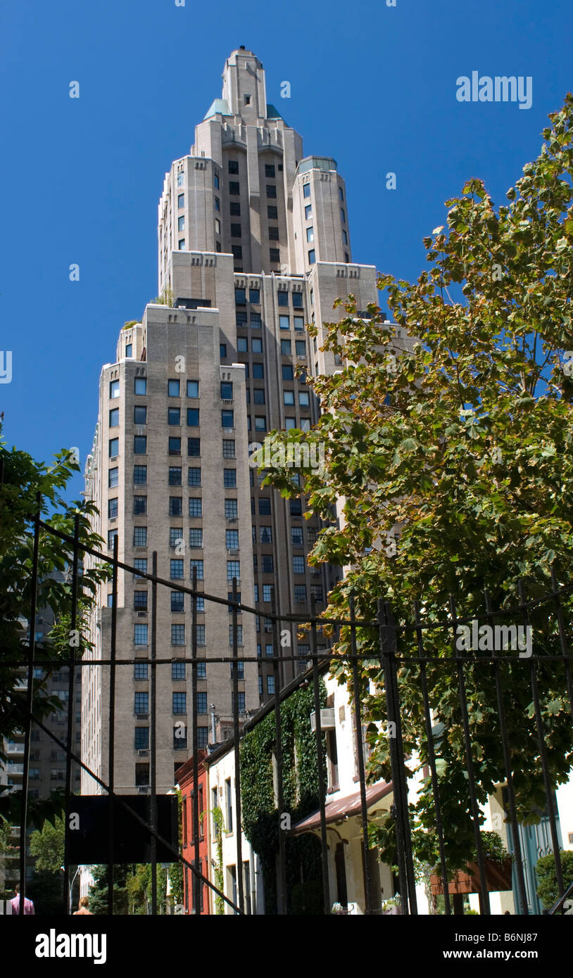 1 Fifth Ave, a residential co op building, Greenwich Village, New York City Stock Photo