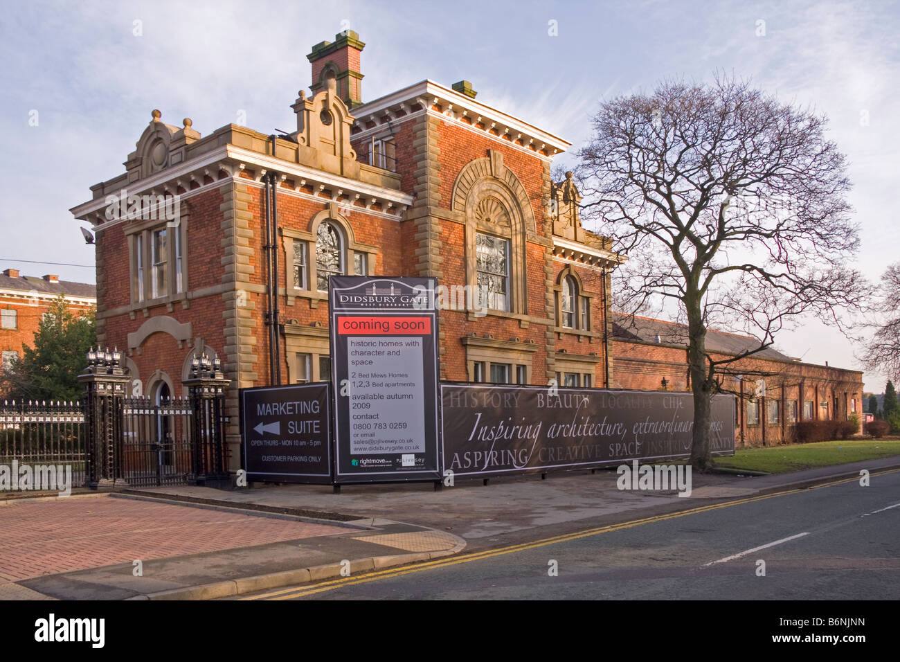 Didsbury Gate luxury apartment conversion of the former Withington