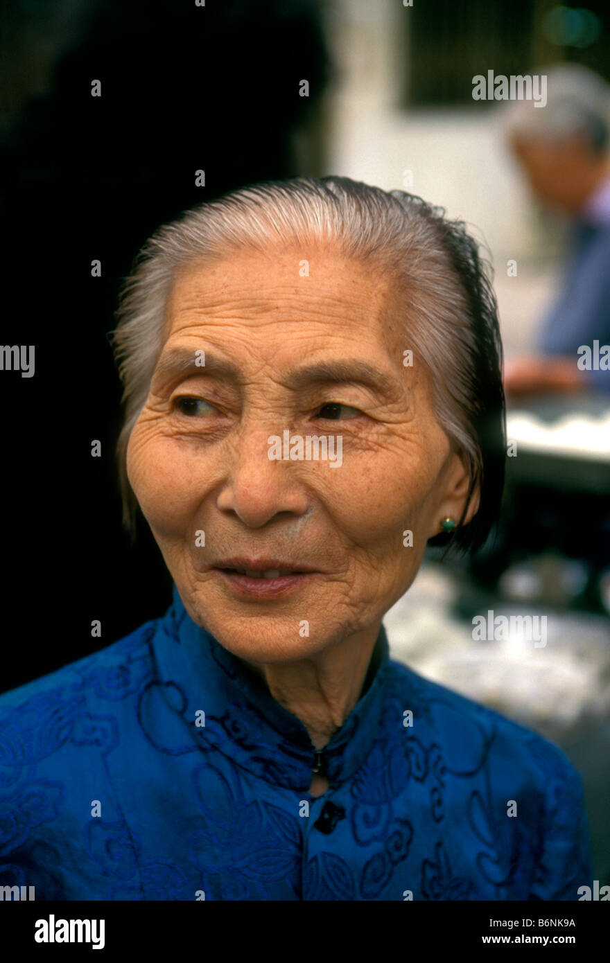 1 One Chinese Woman Old Woman Elderly Woman Mature Woman