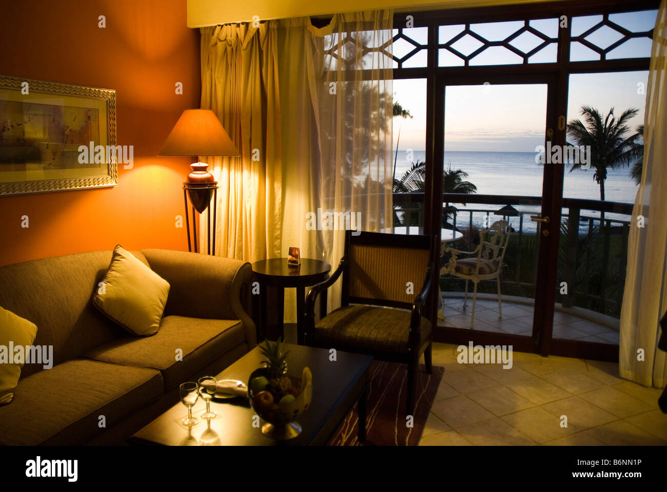 Room Of Hotel Le Meridien In Pointe Aux Piments Area