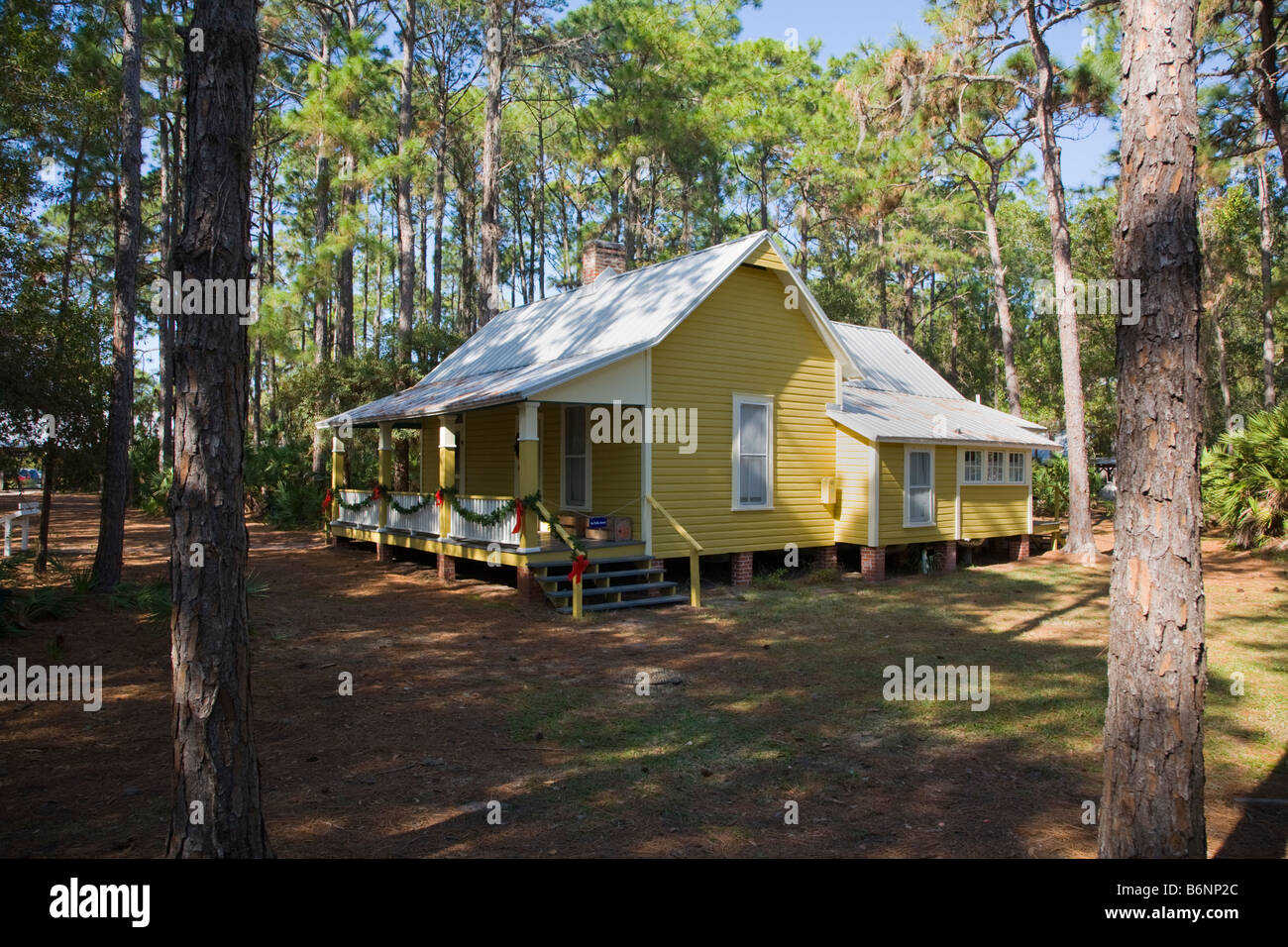 Greenwood House in historic Heritage Village in Pinellas County in