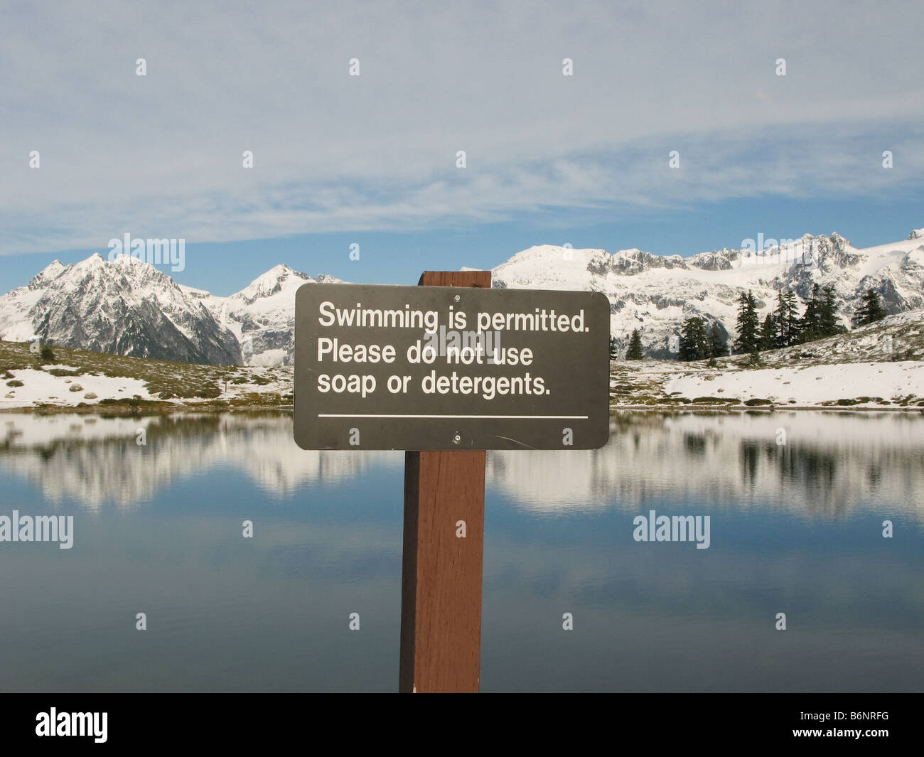 Elfin Lakes Garibaldi Provincial Park Bc Canada Stock Photo