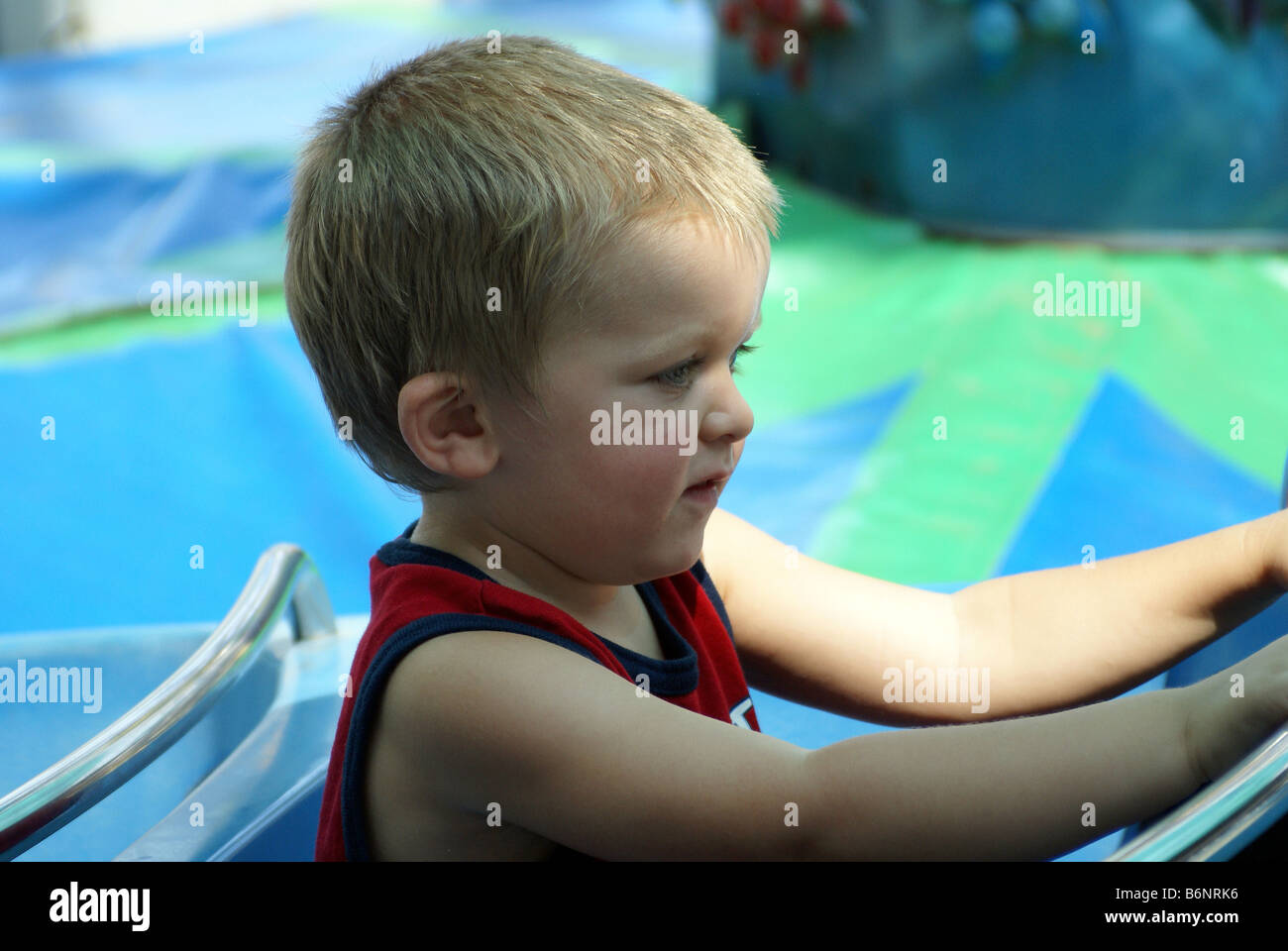Kiddie Land Stock Photo