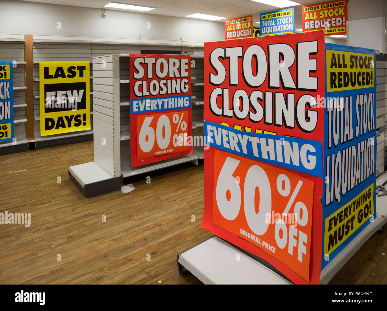 Empty shop shelves hires stock photography and images Alamy