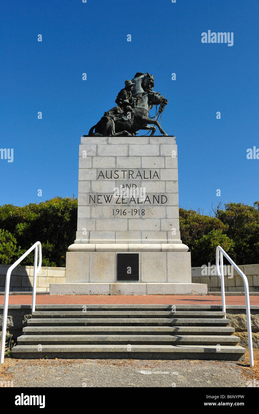 War memorial at Mount Clarence in Albany Western Australia Stock Photo