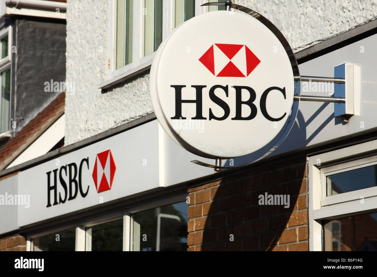 HSBC Bank, Mapperley, Nottingham, England, U.K. Stock Photo