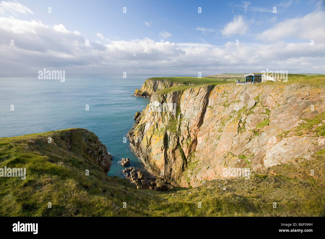 Coastal scenery on the Mull of Galloway Scotland most southerly tip UK Stock Photo