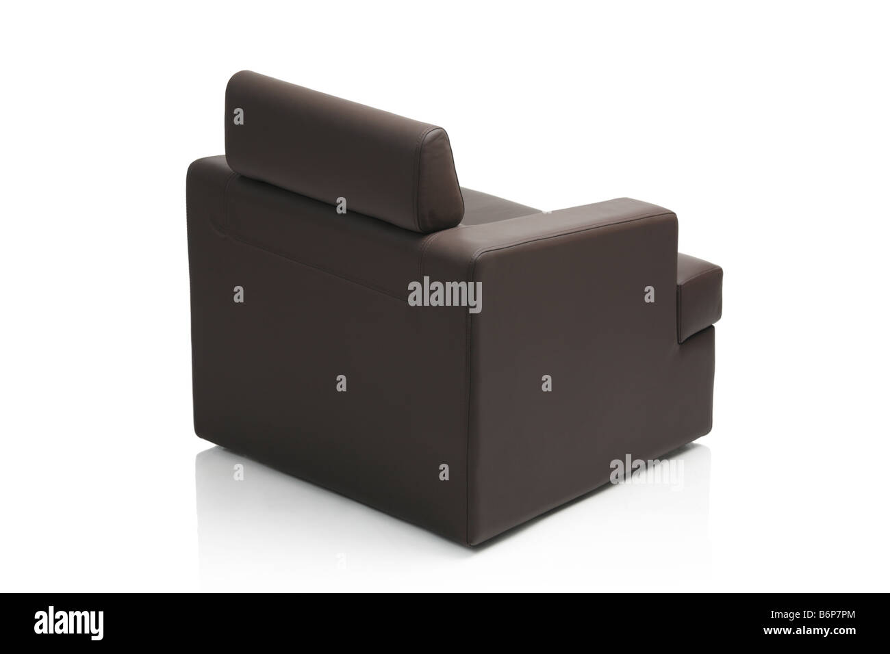 Black leather armchair hi-res stock photography and images - Alamy