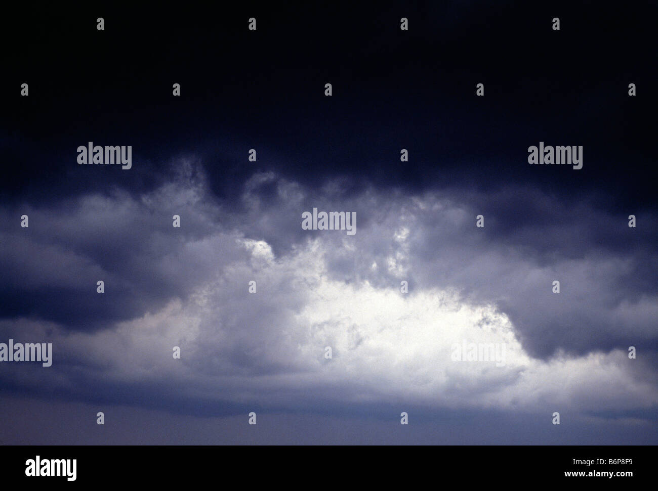 OMINOUS DARK CLOUDS AND STORM SKY OVER KENAS FARM, MONTGOMERY COUNTY