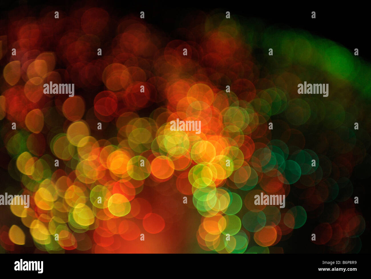 Blurry red yellow colour hi-res stock photography and images - Alamy