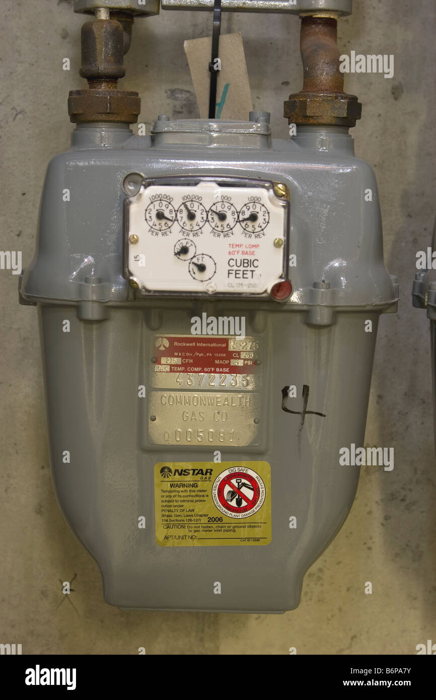Industrial Gas Meter Stock Photos & Industrial Gas Meter Stock Images