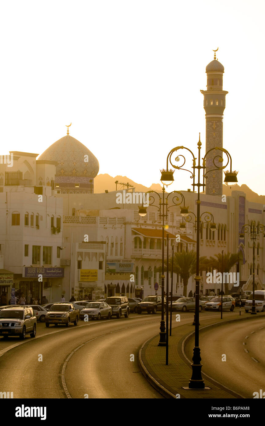 Muttrah Mosque Oman muscat muttrah district on hi-res stock photography and images - Alamy
