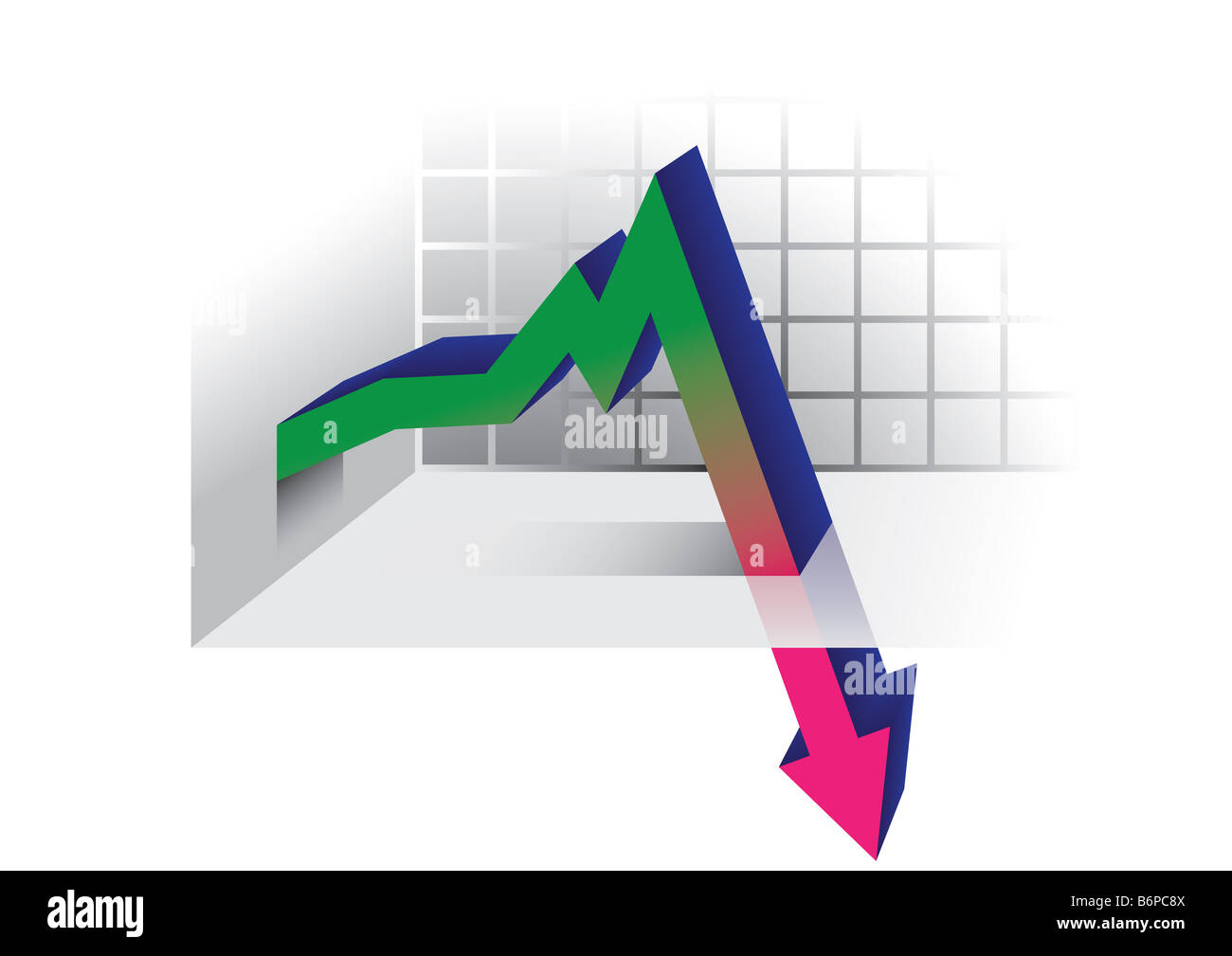 Crisis graph hi-res stock photography and images - Alamy