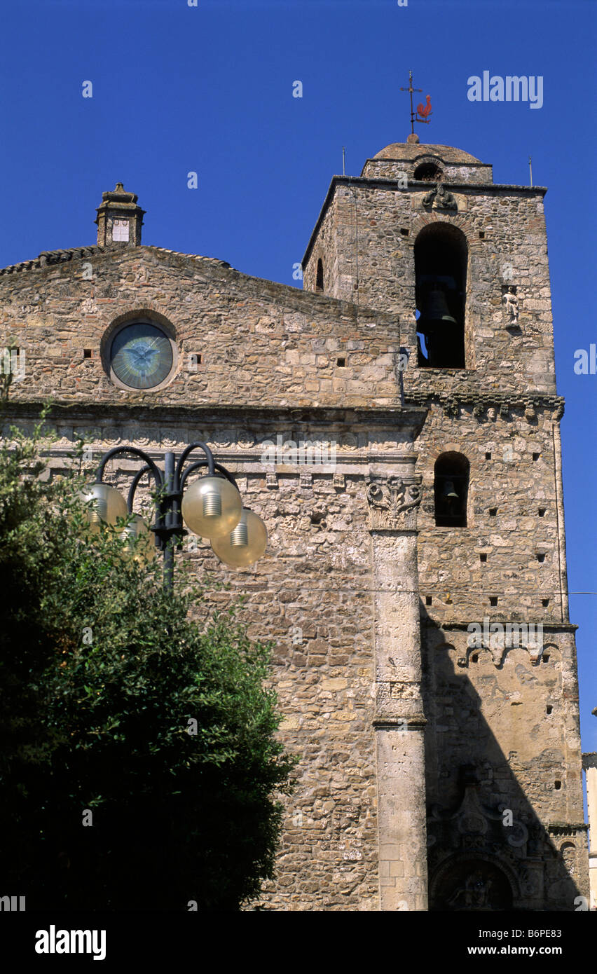 Italy, Basilicata, Miglionico, church of Santa Maria Maggiore Stock Photo