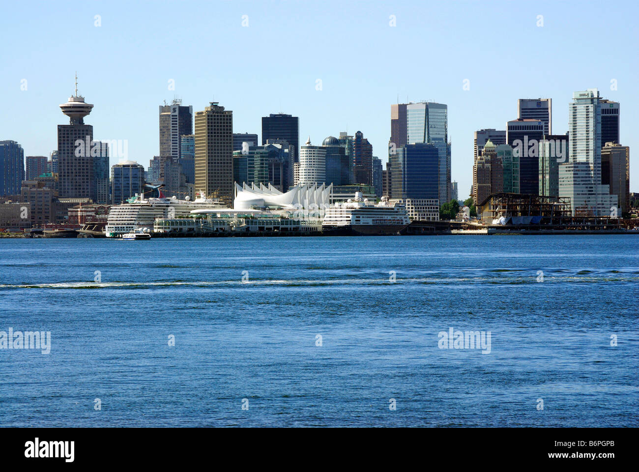 Vancouver skyline, Canada Stock Photo