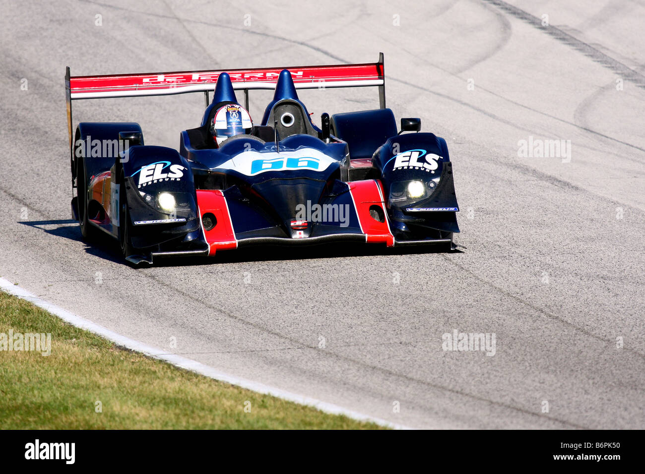 Alms Phoenix Racing ALMS Racing Road America 2008 Stock Photo - Alamy