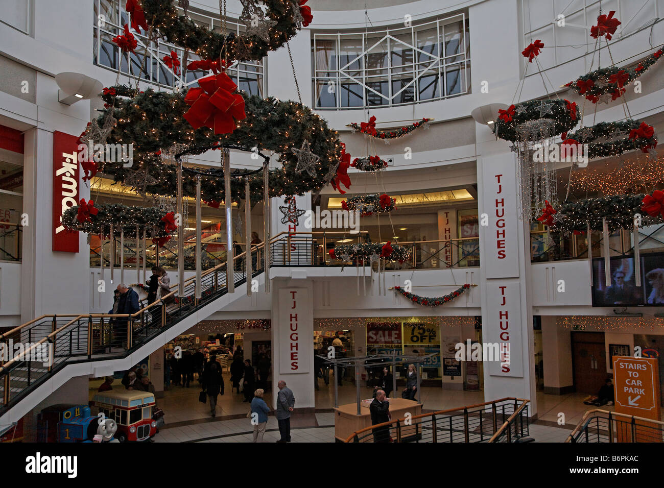 The Buttermarket shopping centre Ipswich Suffolk England Stock Photo