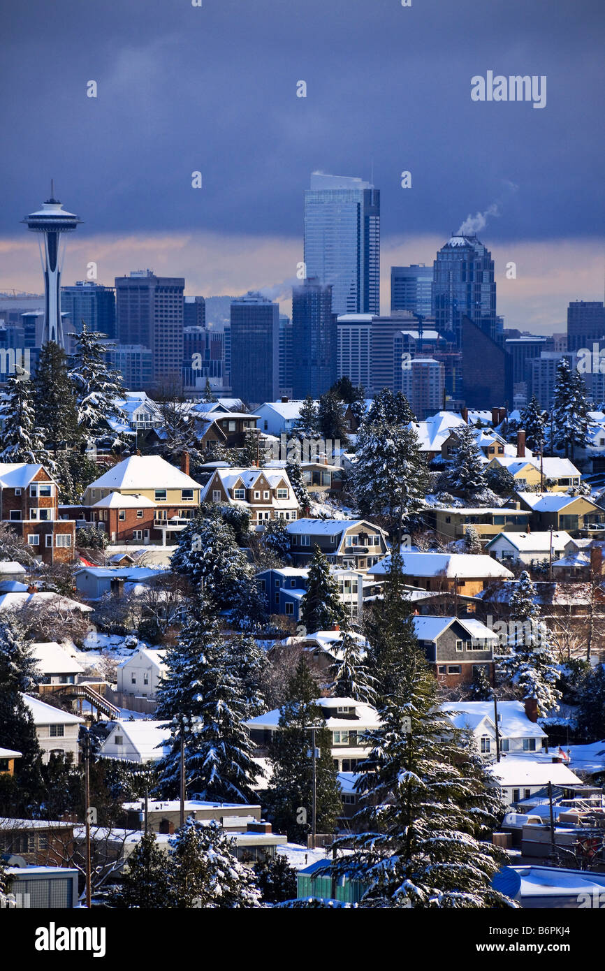 Seattle snow hires stock photography and images Alamy