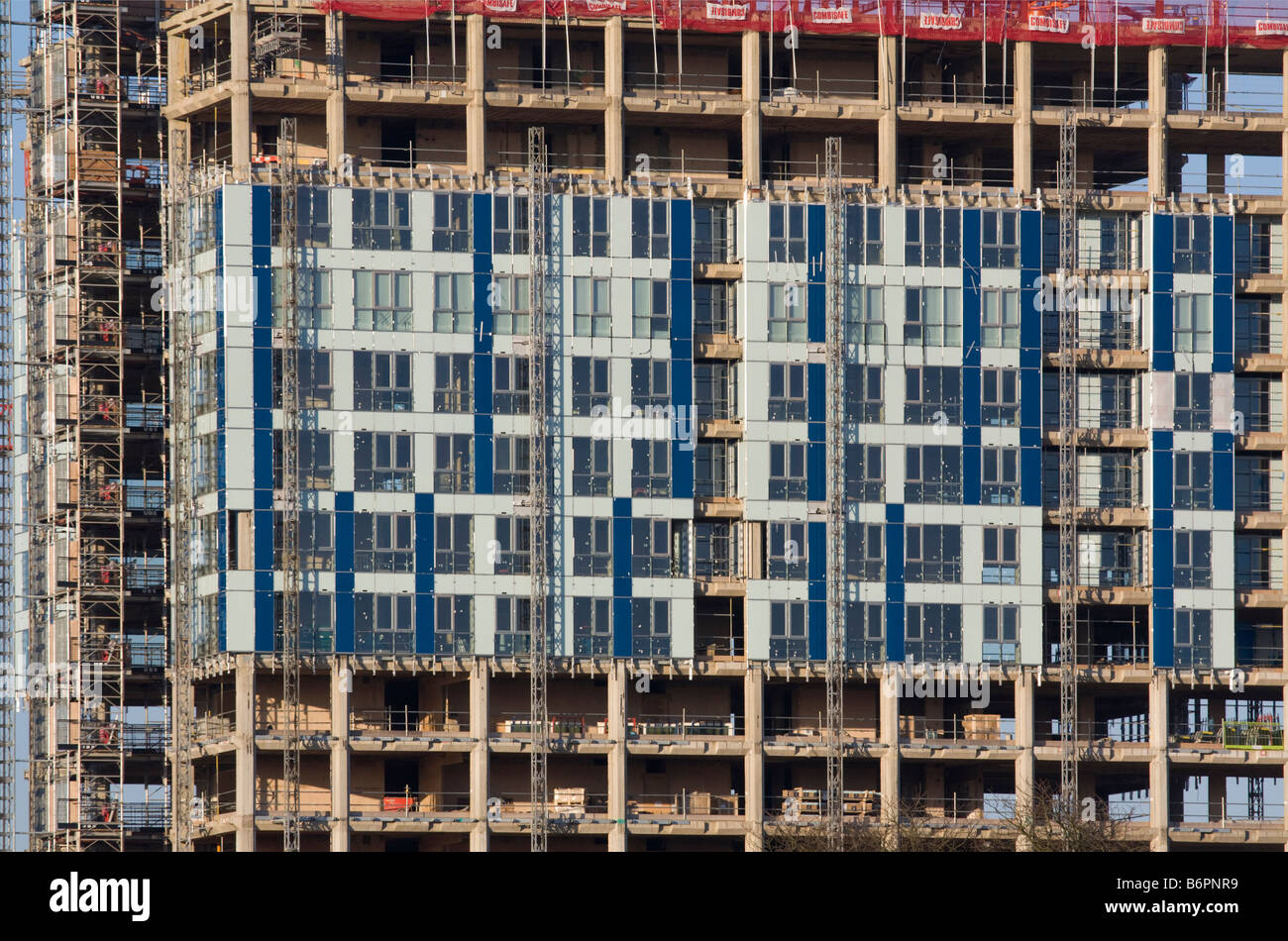KD Tower (formerly Kodak building)  Hemel Hempstead, redevelopment underway. Stock Photo