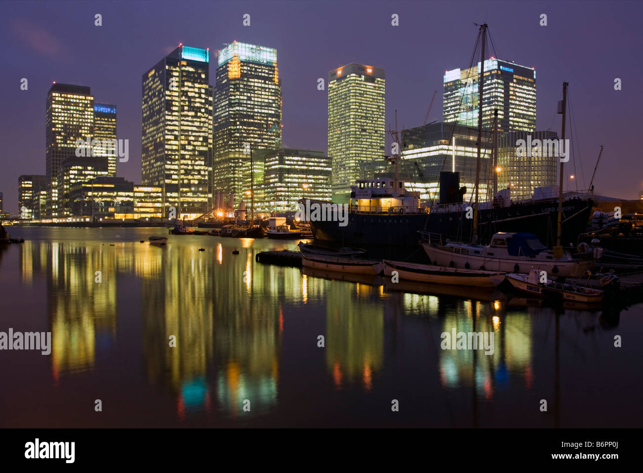 Canary Wharf - Docklands - London Stock Photo - Alamy