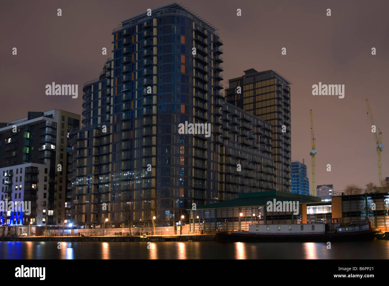 41 millharbour extension apartments Docklands London Stock Photo Alamy